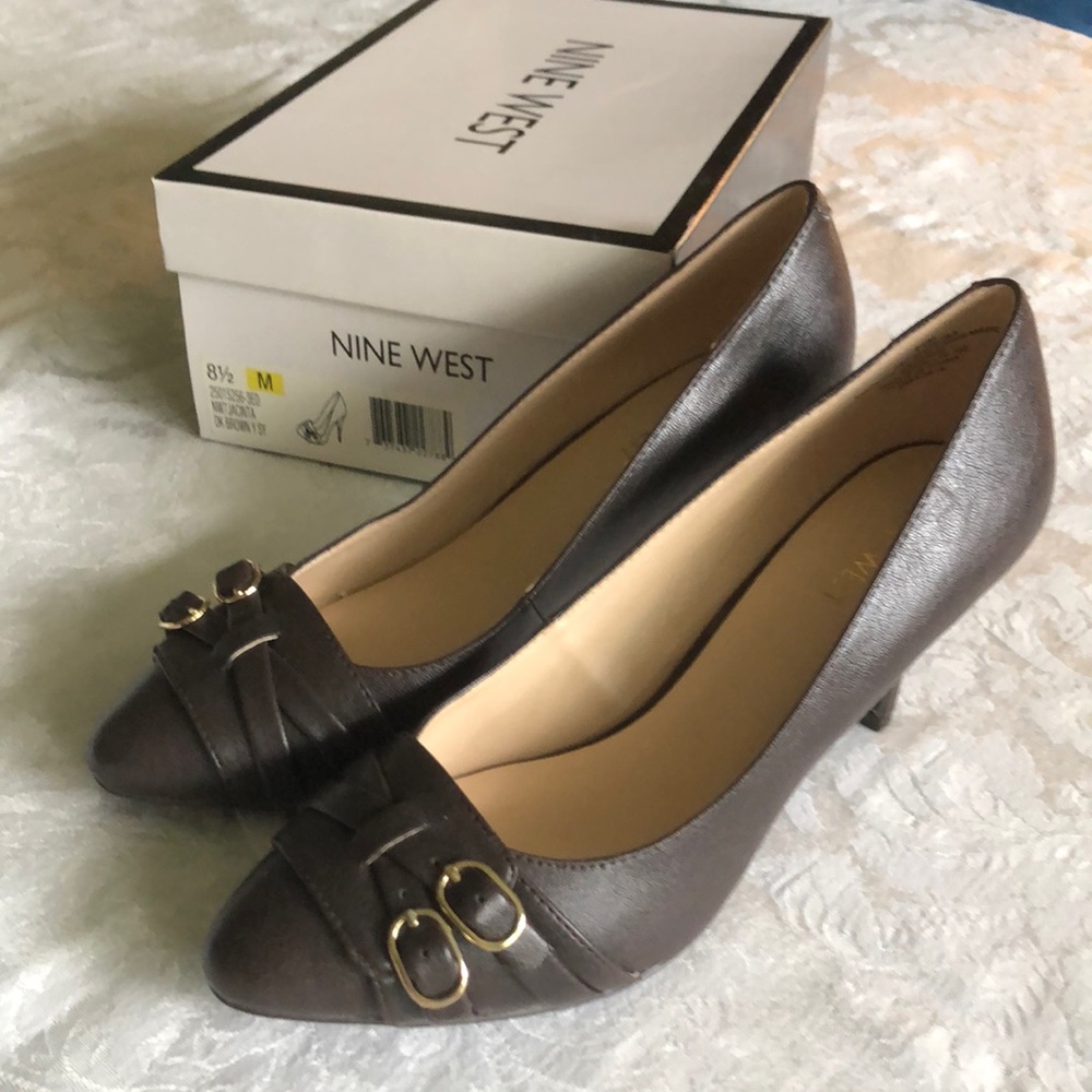 COPY - Nine West “Jacinta” dark brown pumps size 8.5